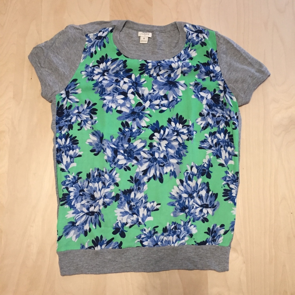 J. Crew Short Sleeve Sweater